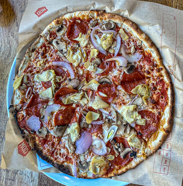 Post workout lunch - Mod Pizza