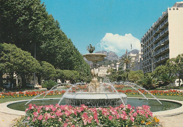 :es jardins Bioves et le Palais de l'Europe, Menton, Alpes-Maritimes