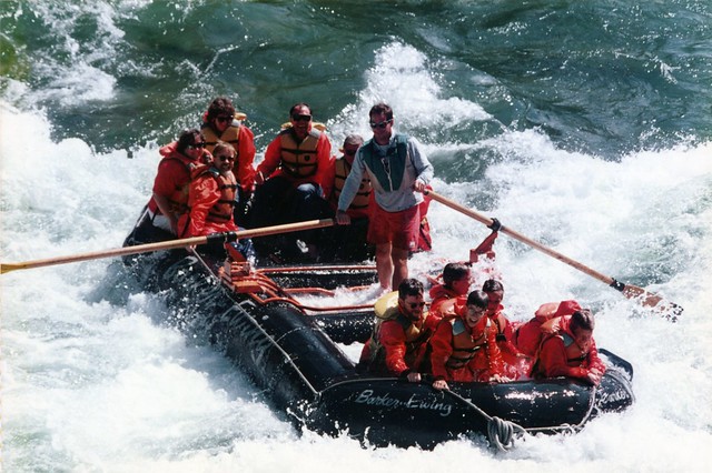Baker-Erwing whitewater float - Snake River Canyon, Tetons, Wyoming 8-1991 (3)