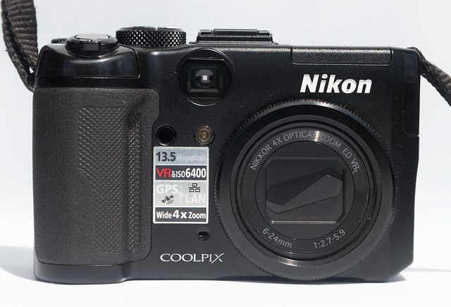 Nikon P6000 Front powered off