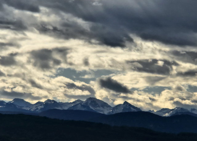 Stormclouds over the Pyrenees
