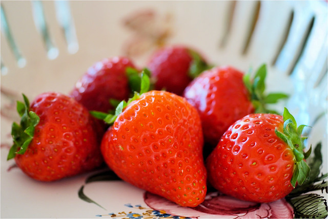 strawberries......