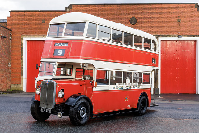 Salford 235, Museum of Transport Greater Manchester, April 2024