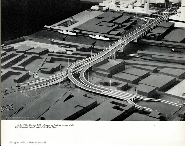 Model of the Kingston Bridge : advert in : Glasgow : the official handbook and industrial survey : The Corporation of Glasgow : Adcon Ltd. : Edinburgh : 1968