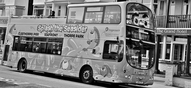 Cleethorpes bus being used in Skegness
