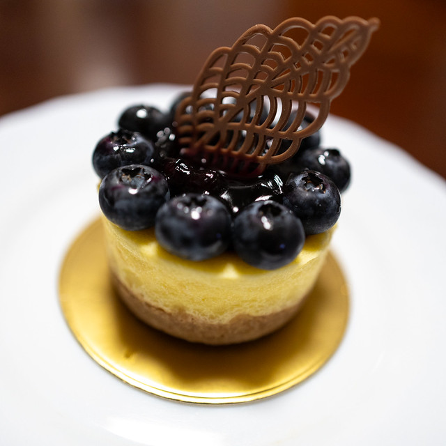 Blueberry Cheesecake from the Patisserie at Hyatt Regency Hong Kong, Sha Tin / SML.20240426.R8.03301
