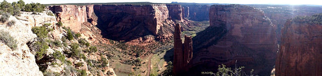 Canyon de Chelly National Monument, Arizona : Spider Rock Overlook