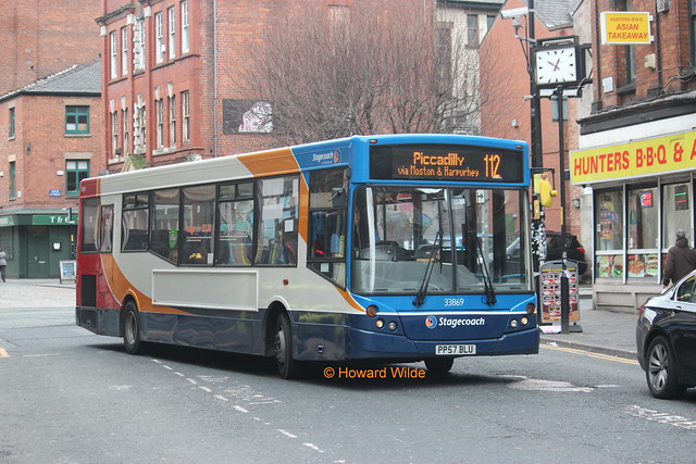 Stagecoach Manchester 33869 (PP57 BLU)