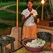 Selling blossoms in the evening at the entrance of Ruuhunu Maha Kataragama