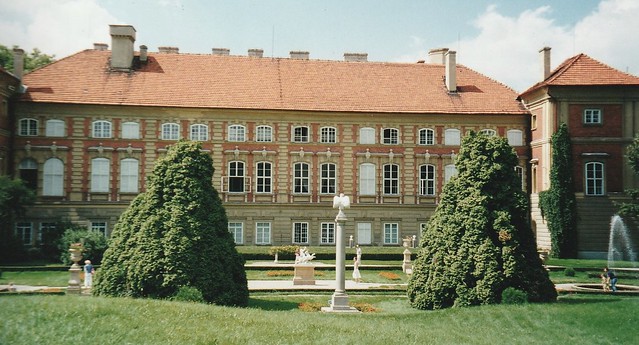 Château des Lubomirski et des Potocki, Łańcut, voïvodie des Basses-Carpates, Pologne.
