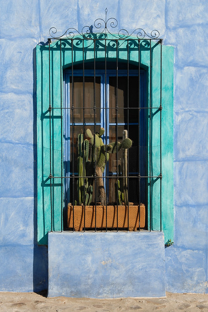 Shade of Blue and Green -- Oaxaca