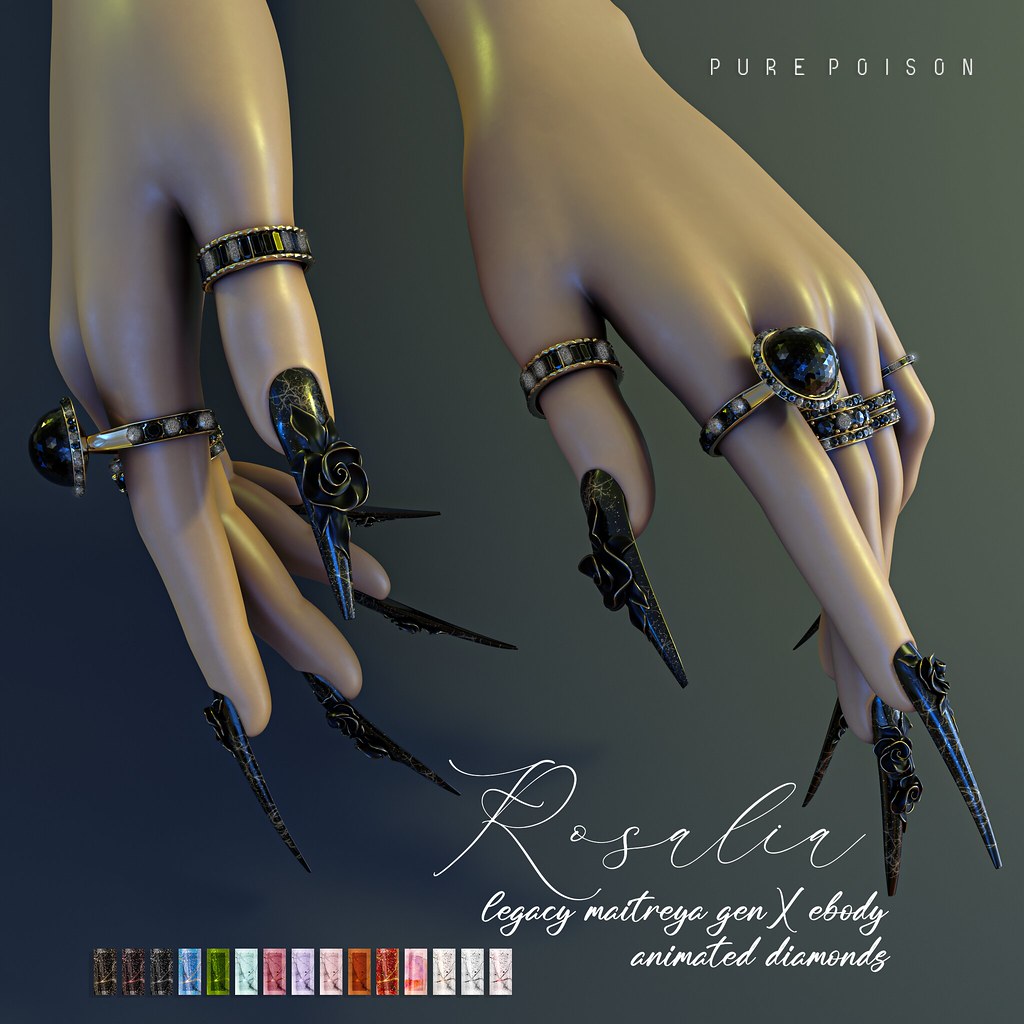 Pure Poison – Rosalia Nails and Rings – UBER