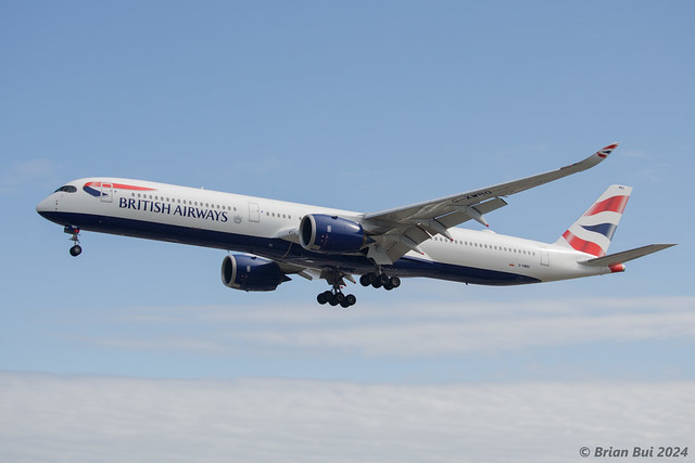 British Airways G-XWBO