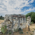 The First This is part of the Priest Quarters of the first La Purisima Mission that was destroyed by an Earthquake on 1812-12-12, in Lompoc, California.