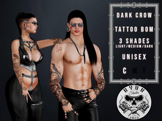 .::RYUK::. Tattoo BOM - Dark Crow