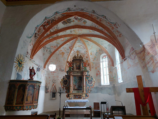 inside of the church of St. Johan