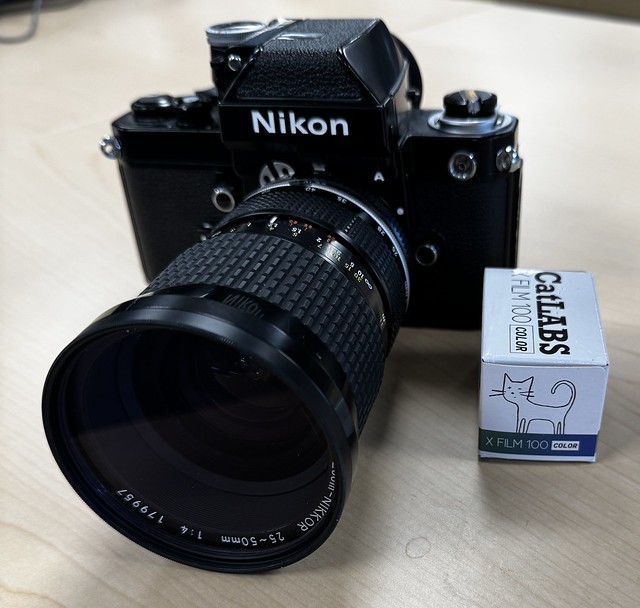 Monday's camera - Nikon F2 'a' & 25-50 Nikkor lens