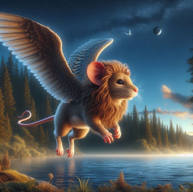 Flying Lionmouse