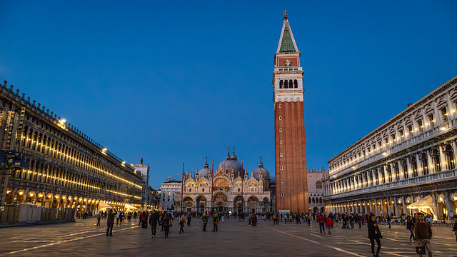 Blue Hour in St Mark's Square