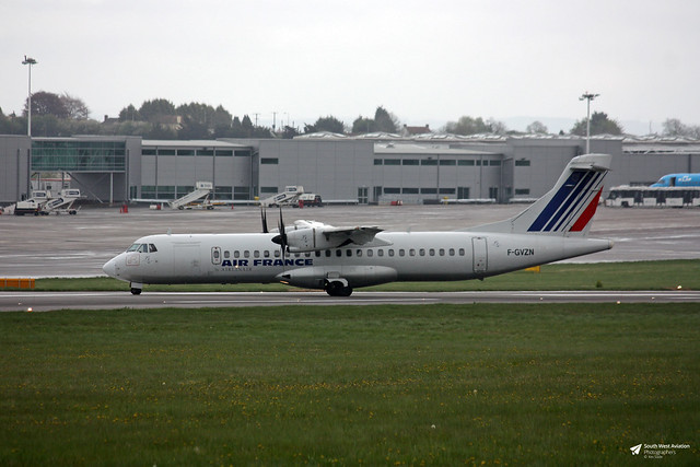 F-GVZN ATR 72-212, Air France, Bristol Airport, Lulsgate Bottom, Somerset