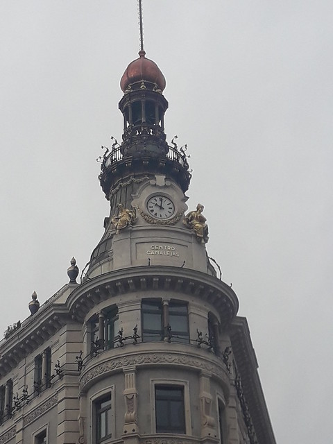 Clock  tower, Centro Canalejas,  cnr  Calle  Sevilla and Calle  Alcalá