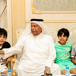 زيارة نجوم الزعيم لمجلس الوالد سعادة عبدالله بن حمد العطية   ‎