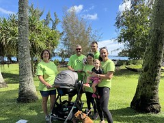 Hawaiian Electric at the Best Buddies DEI Walk on Hawaiʻi Island — April 27, 2024: Rebecca Brown, a HR business partner on Hawaiʻi Island, organized this year's Best Buddies Walk in Hilo and gathered her family to come out in support.