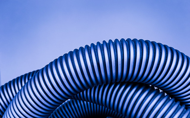 Blue Coils In A Bunch