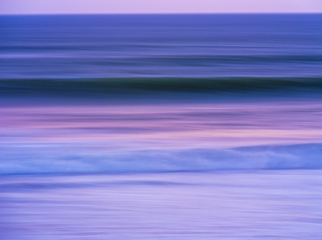 Abstract Blurred Ocean Art! Malibu Beach County Line Sunset Surfers Surfing California Coast PCH! Elliot McGucken dx4/dt=ic Master Fine Art Medium Format Photographer!