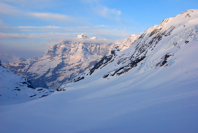 Jungfrau from Mutthorn Hutte