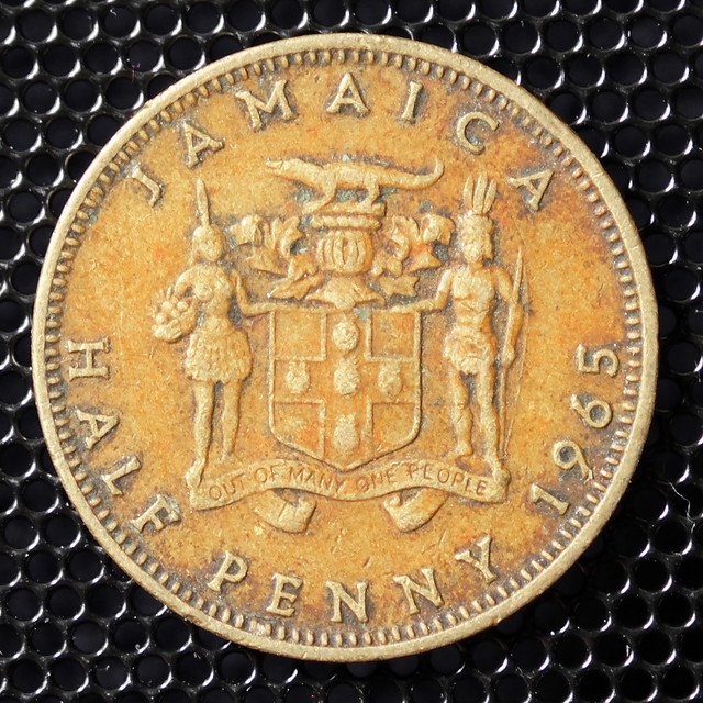 Jamaica Half Penny 1965 Queen Elizabeth II