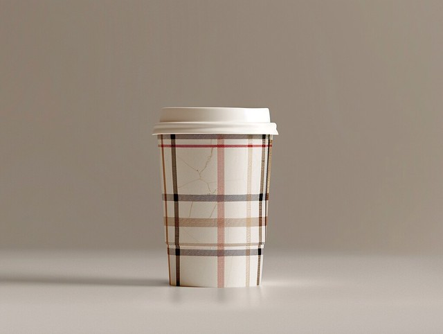 burberry paper cup.