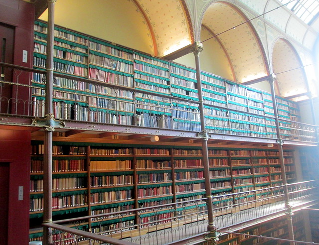 Library Shelves, Rijksmuseum, Amsterdam
