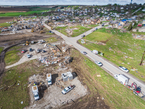 Damage to homes, cars, and businesses in Minden, IA following April 2024 tornadoes On Friday, April 26 multiple tornadoes touched down in western Iowa and eastern Nebraska. Hardest hit were the towns of Bennington and Elkhorn, NE in the Omaha Metro area and Minden, IA in western Iowa.