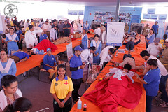View of Blood Donation Camp