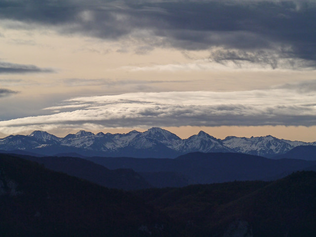 Pyrenees from Col de Valmigere