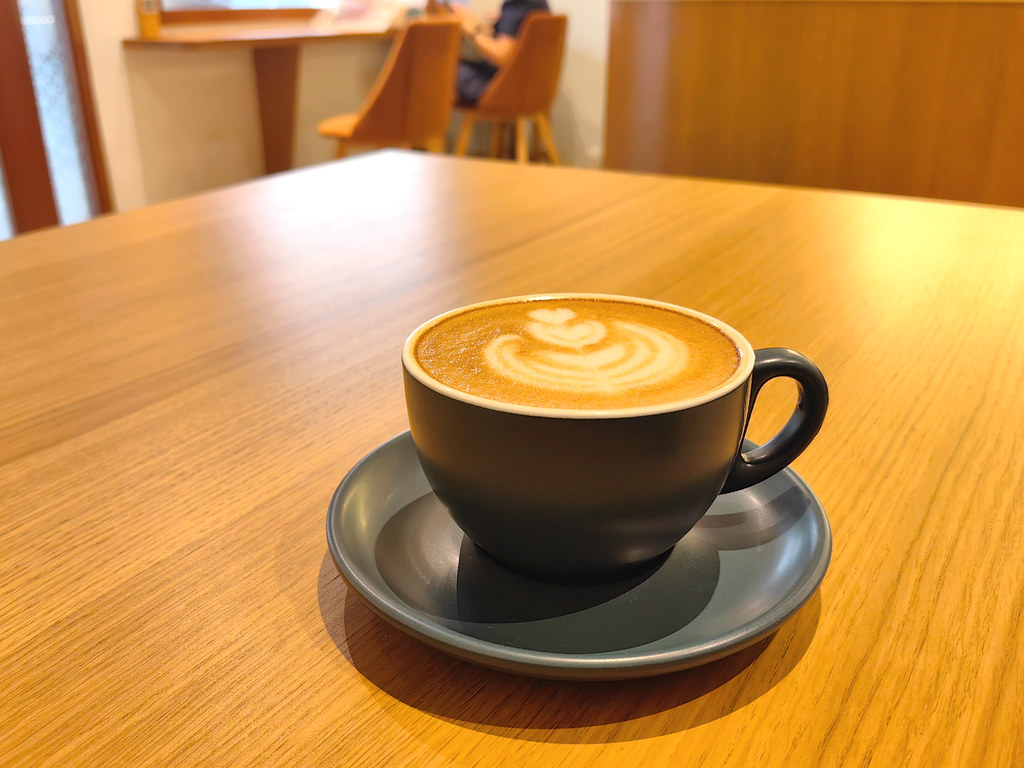 卡布奇諾配燕麥奶 Cappuccino w/Oat Milk rm$11 + rm$3 @ Starman Coffee Puchong Bandar Puteri
