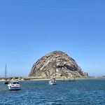 Morro Rock from Harborfront, Morro Bay, CA 