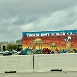 Twisted Root Burger Company from Interstate 35, Waco, TX 