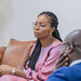 Monsieur Félix Ackebo, représentant de l'UNICEF en Guinée, rencontre Madame Rose Pola Pricemou, ministre des Postes, des Télécommunications et de l'Économie numérique.