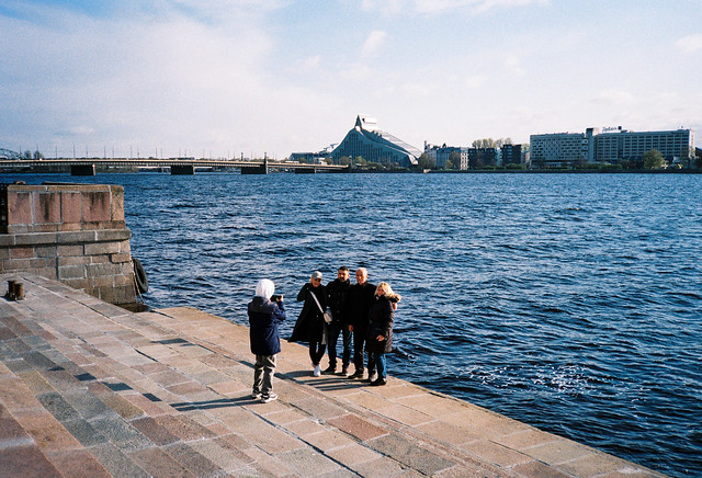 Riga tourists.