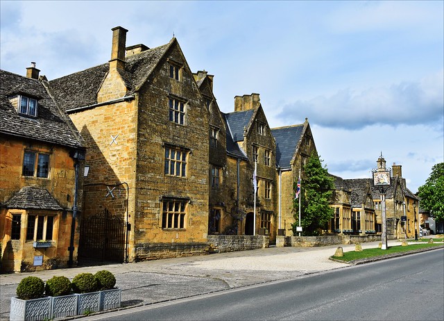 The Lygon Arms in the village of Broadway, Worcestershire, England