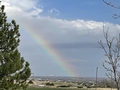 April 23, 2024 - The first rainbow of the season. (AmericaMedina)