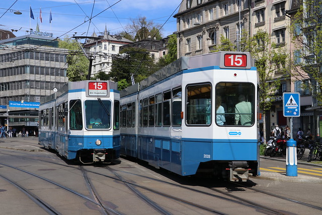 Suisse-Tram En Ligne No. 158 de mai 2024 (41/45) 2024-04-06, Zürich, Central