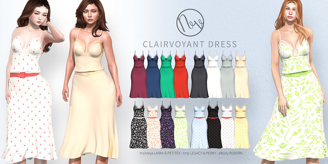neve - clairvoyant dress - available colors