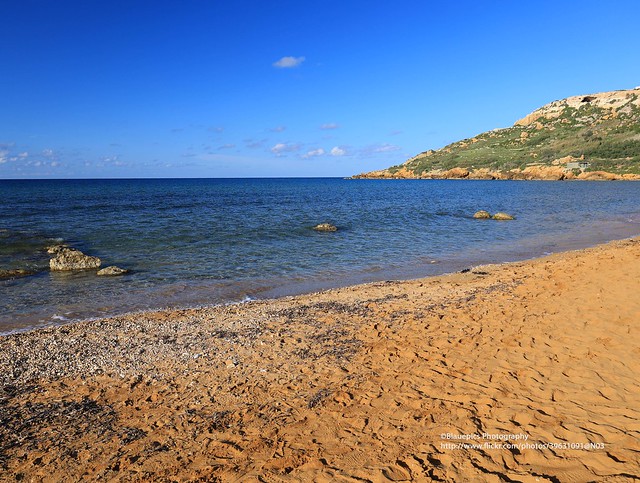 Gozo, Ramla Bay, beach