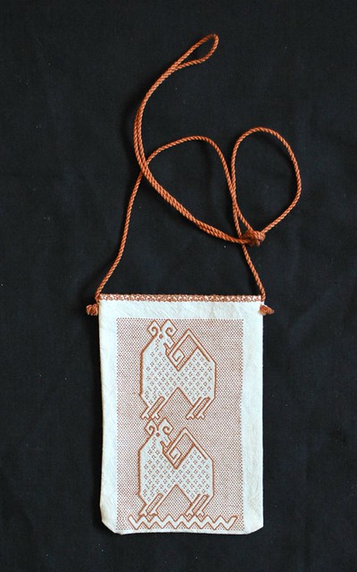Mazahua Bolsita Bags Embroidered Mexico Animals Textiles