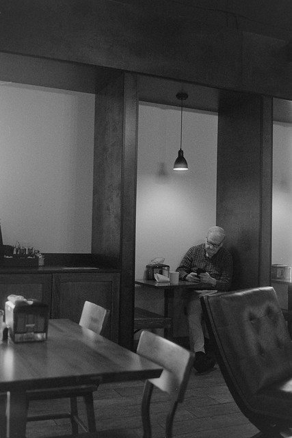 Alone @ the coffee shop