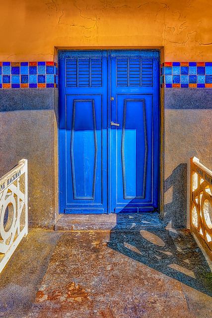 Gene Hackman's Blue Door
