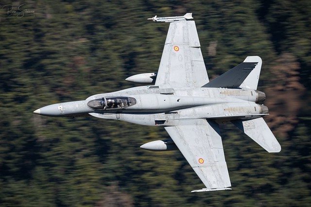 SASF F/A-18A+ Hornet | Ala 46, Esc. 462 | Gando AB - Low level in Greece